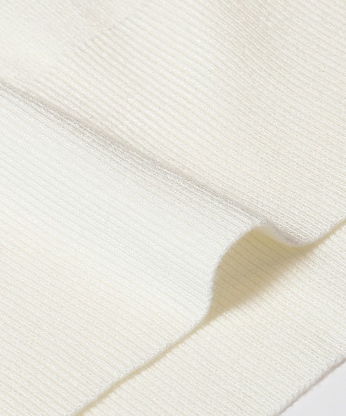 coca（coca）（コカ）の「ニットVネックベスト（ベスト・レディース・グレー/アイボリー・L/M）」の18枚目の写真