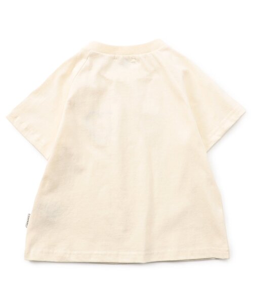 Seraph(セラフ)の「パッチワークTシャツ_ジュニア対応(Tシャツ/カットソー・キッズ・ピンク/アイボリー・140/130/120/110/100/90/80)」の3枚目の写真