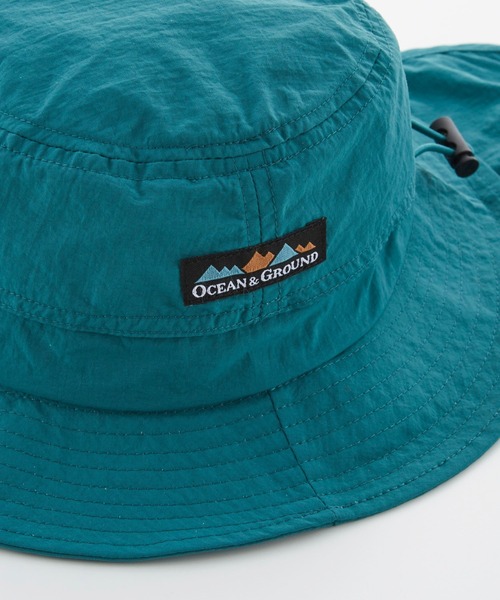 Ocean&Ground（オーシャン&グラウンド）の「ｱﾄﾞﾍﾞﾝﾁｬｰHAT（ハット・キッズ・ピンク/ブラック/オリーブ/ダークグリーン/ターコイズブルー・50/52/56/58/54）」の11枚目の写真