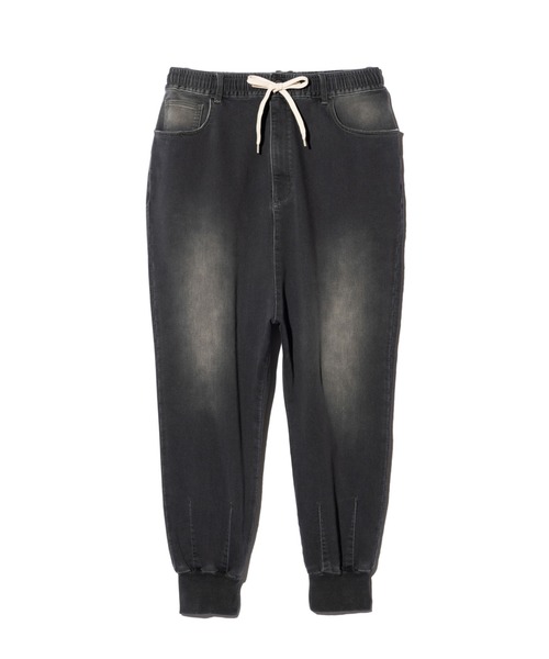 glamb（グラム）の「Knit Denim Pants / ニットデニムパンツ（デニムパンツ・メンズ・ブラック/インディゴブルー・S/M/L）」の4枚目の写真