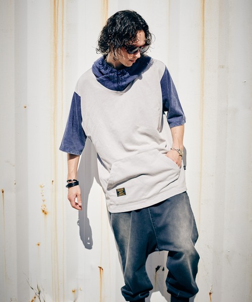 glamb（グラム）の「Knit Denim Pants / ニットデニムパンツ（デニムパンツ・メンズ・ブラック/インディゴブルー・S/M/L）」の15枚目の写真