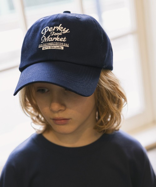 GLOBAL WORK（グローバルワーク）の「Perky/ツイルCAP/638986（キャップ・キッズ・ネイビー/オフホワイト・MEDIUM/LARGE）」の9枚目の写真
