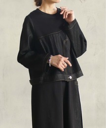 kese-moi（ケセモイ）の「デニムセットアップ風ワンピース（ワンピース）」