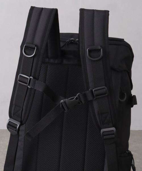 MICHAEL LINNELL(マイケル リンネル)の「【MICHAEL LINNELL/マイケルリンネル】Big Backpack/ビッグ バックパック(容量:約32L)(バックパック/リュック・メンズ・ブラック×レッド/ブラック×シルバー/ブラック×ブラック・FREE)」の10枚目の写真