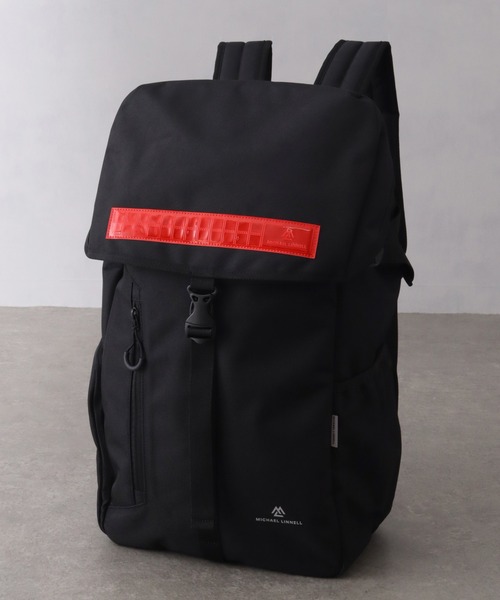 MICHAEL LINNELL(マイケル リンネル)の「【MICHAEL LINNELL/マイケルリンネル】Big Backpack/ビッグ バックパック(容量:約32L)(バックパック/リュック・メンズ・ブラック×レッド/ブラック×シルバー/ブラック×ブラック・FREE)」の21枚目の写真