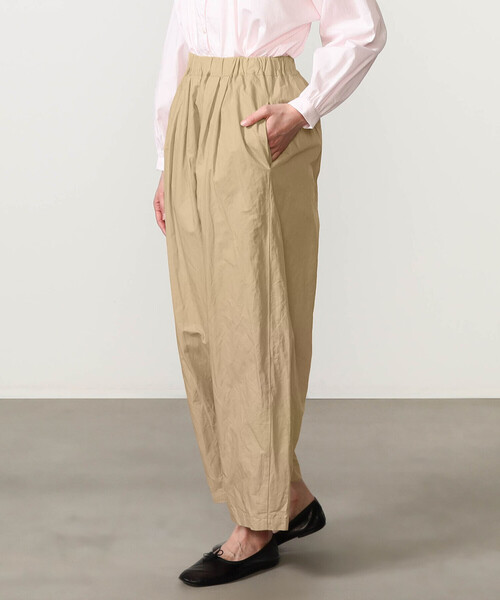 GALLEGO DESPORTES（ギャレゴデスポート）の「GALLEGO DESPORTES | コットンポリエステル イージーパンツ WOMEN（その他パンツ・レディース・ベージュ・S）」の10枚目の写真