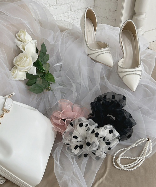 ROYAL PARTY（ロイヤルパーティー）の「エクララインパンプス（パンプス・レディース・ブラック/オフホワイト・MEDIUM/LARGE）」の13枚目の写真