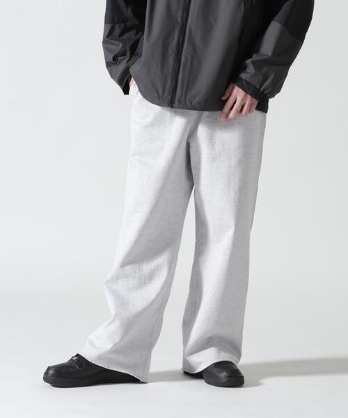marka（マーカ）の「MARKAWARE（マーカウェア）/ Organic Cotton Heavy Fleece Wide Gym Pants（スウェットパンツ・メンズ・グレー/ブラック・1/2/3）」の9枚目の写真