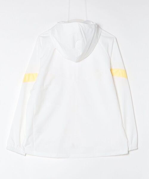 le coq sportif（ルコックスポルティフ）の「ルコックスポルティフ  サンスクリーンクロスジャケット（ナイロンジャケット・レディース・ネイビー/ホワイト/ブルー・M/L/XL）」の4枚目の写真