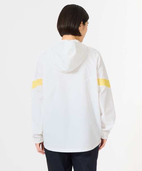 le coq sportif（ルコックスポルティフ）の「ルコックスポルティフ  サンスクリーンクロスジャケット（ナイロンジャケット・レディース・ネイビー/ホワイト/ブルー・M/L/XL）」の6枚目の写真