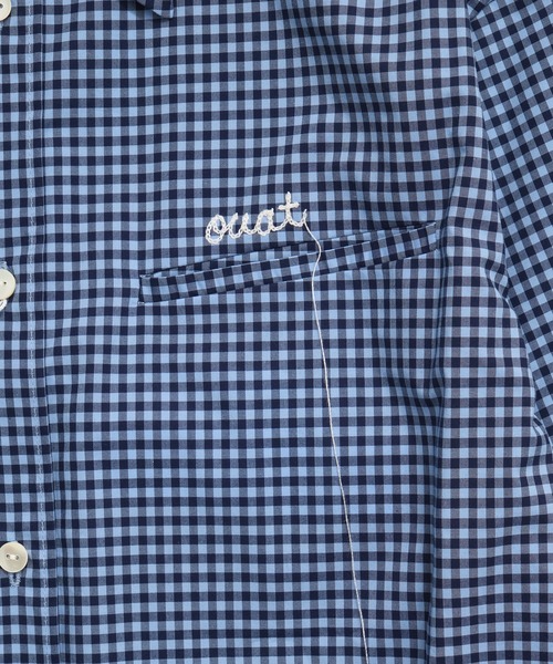 OUAT（オーユーエーティー）の「【OUAT】OFFICE SHIRTS（シャツ/ブラウス・メンズ・ホワイト/ブルー・3/2）」の6枚目の写真