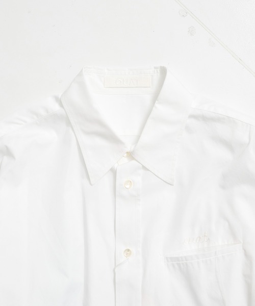 OUAT（オーユーエーティー）の「【OUAT】OFFICE SHIRTS（シャツ/ブラウス・メンズ・ホワイト/ブルー・3/2）」の3枚目の写真