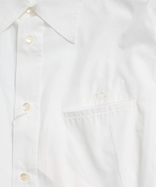 OUAT（オーユーエーティー）の「【OUAT】OFFICE SHIRTS（シャツ/ブラウス・メンズ・ホワイト/ブルー・3/2）」の4枚目の写真
