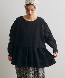 Crisp（クリスプ）の「レイヤードギャザーブラウス（シャツ/ブラウス）」