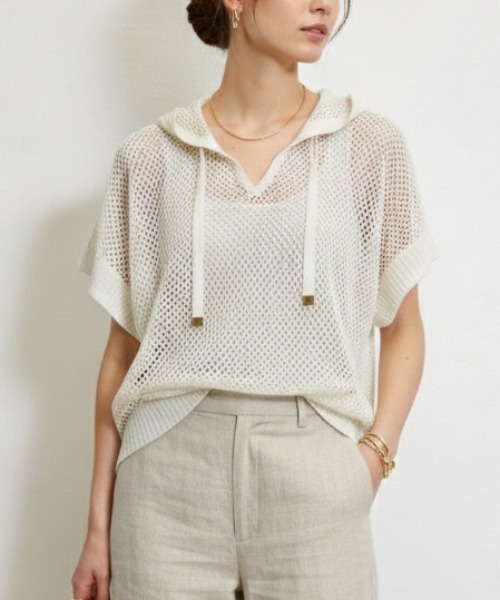Normandie French linen 100% — вязаный самарнит фидей — реди фулл