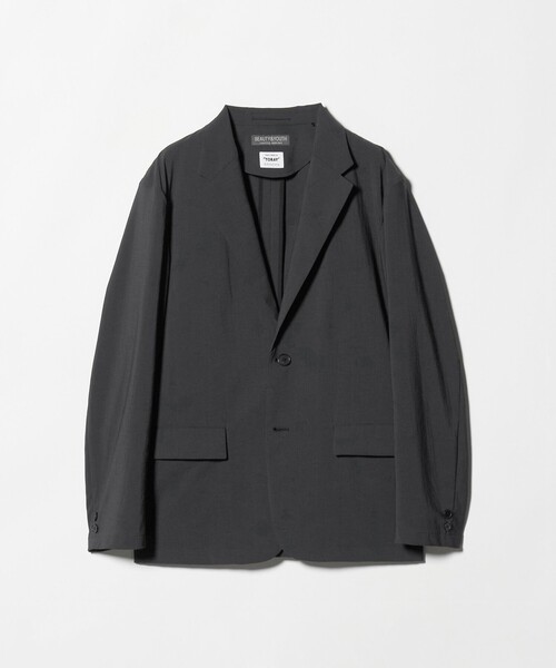 BEAUTY&YOUTH UNITED ARROWS（ビューティーアンドユースユナイテッドアローズ）の「東レ/TORAY メランジ コンフォート ジャケット セットアップ対応 ウォッシャブル（テーラードジャケット・メンズ・ダークグレー/オリーブ/ブラック・XL/L/M/S）」の22枚目の写真
