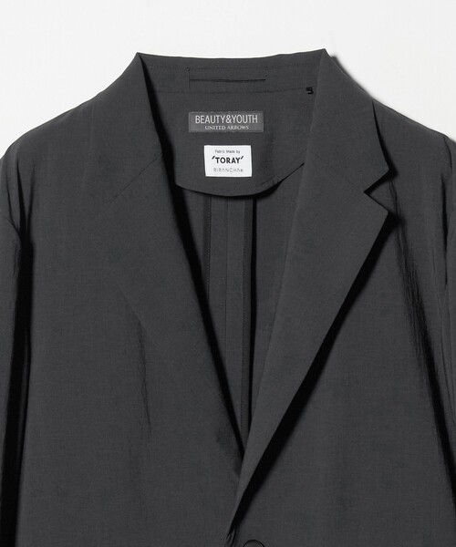 BEAUTY&YOUTH UNITED ARROWS（ビューティーアンドユースユナイテッドアローズ）の「東レ/TORAY メランジ コンフォート ジャケット セットアップ対応 ウォッシャブル（テーラードジャケット・メンズ・ダークグレー/オリーブ/ブラック・XL/L/M/S）」の20枚目の写真