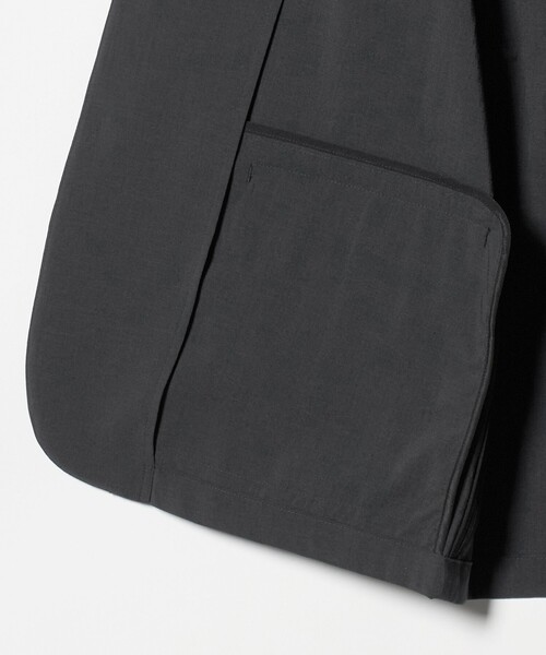 BEAUTY&YOUTH UNITED ARROWS（ビューティーアンドユースユナイテッドアローズ）の「東レ/TORAY メランジ コンフォート ジャケット セットアップ対応 ウォッシャブル（テーラードジャケット・メンズ・ダークグレー/オリーブ/ブラック・XL/L/M/S）」の16枚目の写真