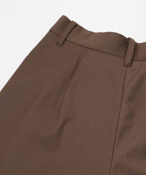 URBAN RESEARCH（アーバンリサーチ）の「タックカーブスラックス（その他パンツ・レディース・ブラウン/チャコールグレー・36/40/38）」の8枚目の写真