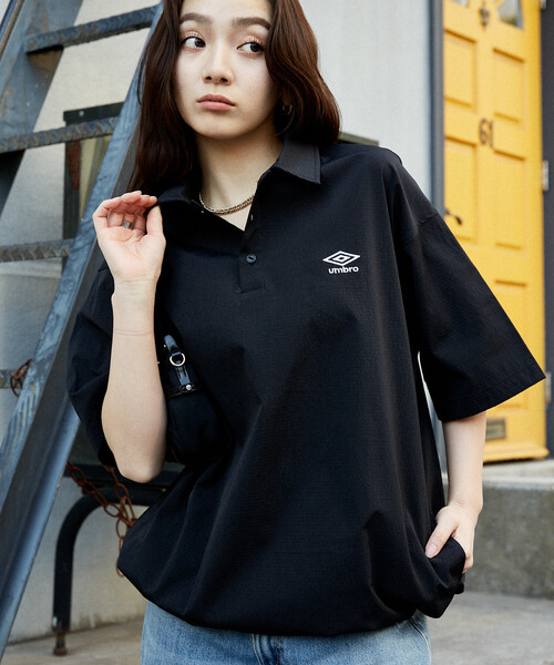 セール】UMBRO × PUBLUX/アンブロ ＜機能性素材＞別注 ワンポイント