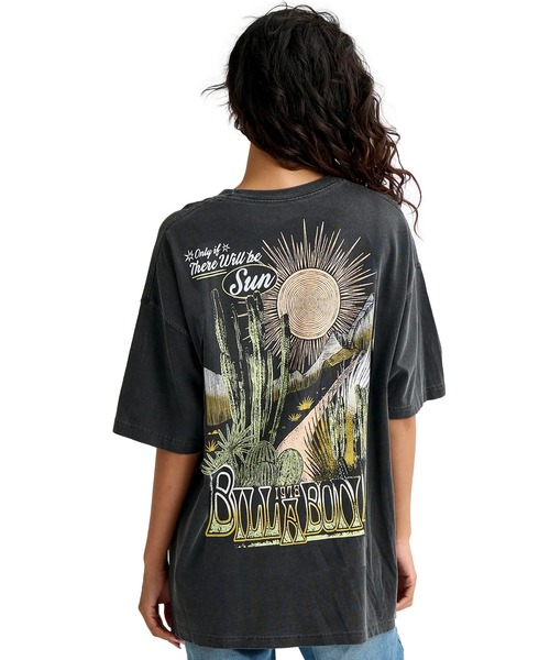 BILLABONG(ビラボン)の「BILLABONG/ビラボン 半袖 Tシャツ BG013213(Tシャツ/カットソー・レディース・ホワイト/オフホワイト/スミクロ・M/L)」の3枚目の写真