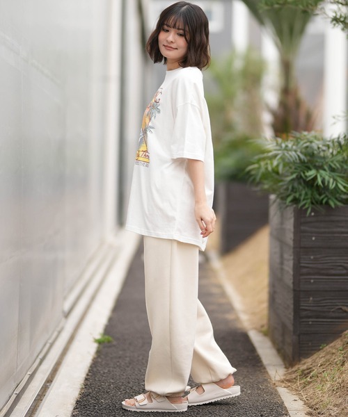 BILLABONG(ビラボン)の「BILLABONG/ビラボン 半袖 Tシャツ BG013213(Tシャツ/カットソー・レディース・ホワイト/オフホワイト/スミクロ・M/L)」の8枚目の写真