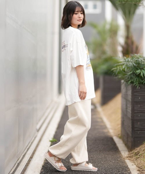 BILLABONG(ビラボン)の「BILLABONG/ビラボン 半袖 Tシャツ BG013213(Tシャツ/カットソー・レディース・ホワイト/オフホワイト/スミクロ・M/L)」の9枚目の写真