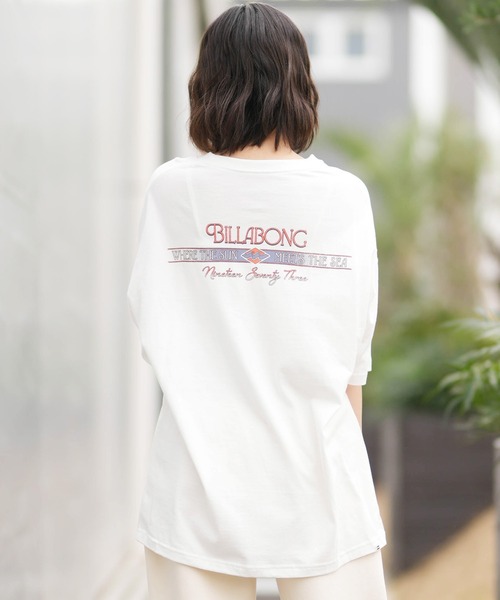 BILLABONG(ビラボン)の「BILLABONG/ビラボン 半袖 Tシャツ BG013213(Tシャツ/カットソー・レディース・ホワイト/オフホワイト/スミクロ・M/L)」の5枚目の写真