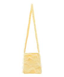 Samansa Mos2 Lagom（サマンサモスモスラーゴム）の「チュールフリルポシェット（ハンドバッグ）」