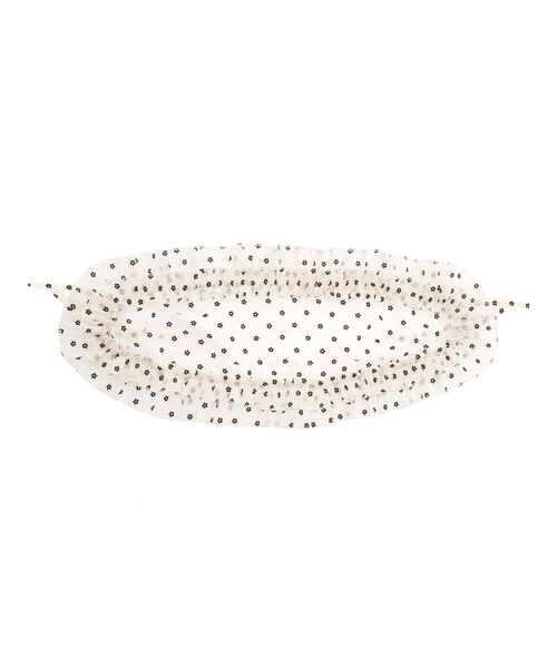 merry jenny（メリージェニー）の「petit flowerフロッキーヘッドドレス（カチューシャ・レディース・オフホワイト/ブラック・FREE）」の19枚目の写真