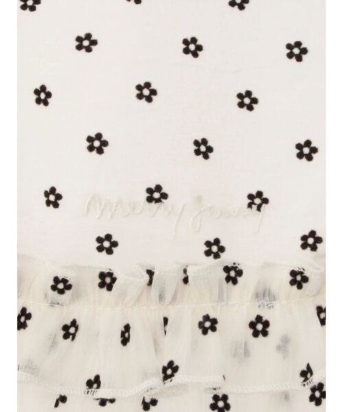 merry jenny（メリージェニー）の「petit flowerフロッキーヘッドドレス（カチューシャ・レディース・オフホワイト/ブラック・FREE）」の20枚目の写真