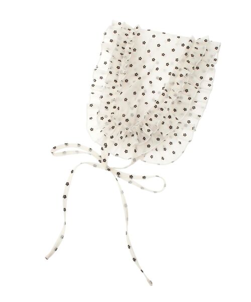 merry jenny（メリージェニー）の「petit flowerフロッキーヘッドドレス（カチューシャ・レディース・オフホワイト/ブラック・FREE）」の22枚目の写真