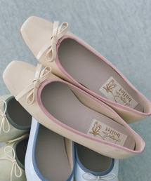 Launa lea（ラウナレア）の「【26春夏新作】【レイン対応】スクエアトゥバレエシューズ(RB7403A)（バレエシューズ）」