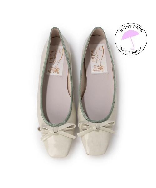 Launa lea(ラウナレア)の「【26春夏新作】【レイン対応】スクエアトゥバレエシューズ(RB7403A)(バレエシューズ・レディース・ミント/ライトピンク/ライトブルー・24.5cm/23.0cm/24.0cm/23.5cm/21.5cm/22.5cm/22.0cm/26.0cm/25.5cm/25.0cm)」の16枚目の写真