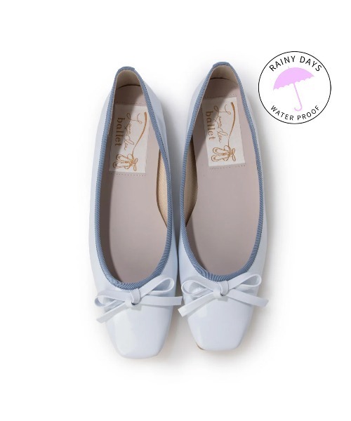 Launa lea(ラウナレア)の「【26春夏新作】【レイン対応】スクエアトゥバレエシューズ(RB7403A)(バレエシューズ・レディース・ミント/ライトピンク/ライトブルー・24.5cm/23.0cm/24.0cm/23.5cm/21.5cm/22.5cm/22.0cm/26.0cm/25.5cm/25.0cm)」の17枚目の写真