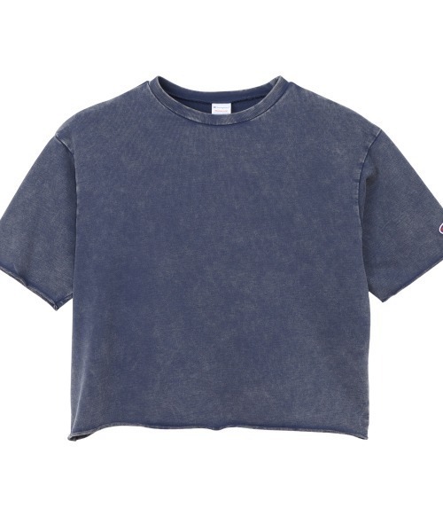 Champion(チャンピオン)の「チャンピオン CREW NECK SWEATSHIRT(Tシャツ/カットソー・レディース・チャコールグレー/ダークブルー・M/L)」の1枚目の写真
