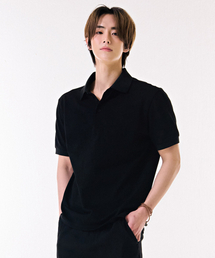 CHASECULT（チェイスカルト）の「共用エッセンシャルクールピケカラーTシャツ-DBZU5701D03（ポロシャツ）」