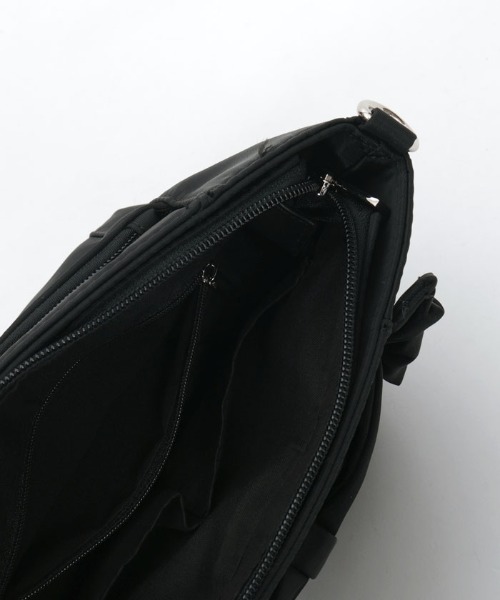 axes femme(アクシーズファム)の「撥水ナイロンリボンショルダー(ショルダーバッグ・レディース・ピンク/キナリ/ブラック・FREE)」の14枚目の写真