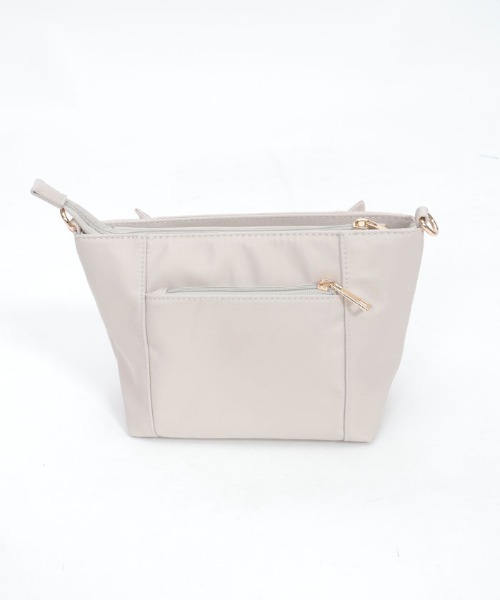 axes femme(アクシーズファム)の「撥水ナイロンリボンショルダー(ショルダーバッグ・レディース・ピンク/キナリ/ブラック・FREE)」の19枚目の写真