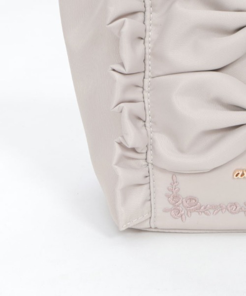 axes femme(アクシーズファム)の「撥水ナイロンリボンショルダー(ショルダーバッグ・レディース・ピンク/キナリ/ブラック・FREE)」の22枚目の写真