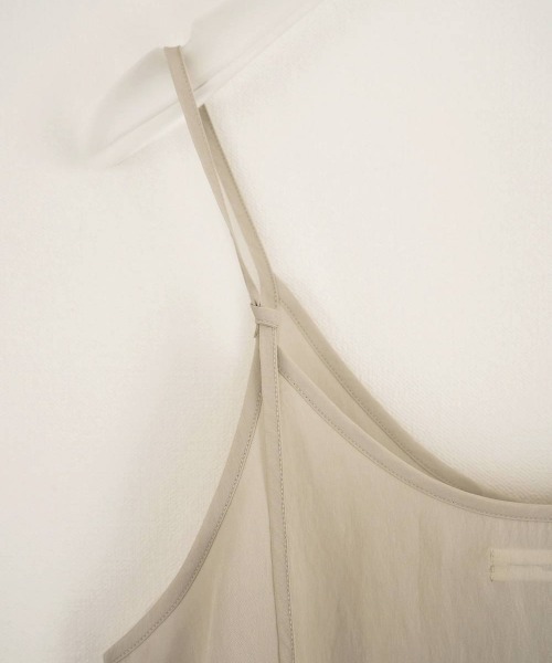 anuke（アンヌーク）の「anuke　Camisole Layered Tanktop キャミソールレイヤードタンクトップ/62610428（タンクトップ・レディース・ブラウン/アイボリー・ONE SIZE）」の18枚目の写真