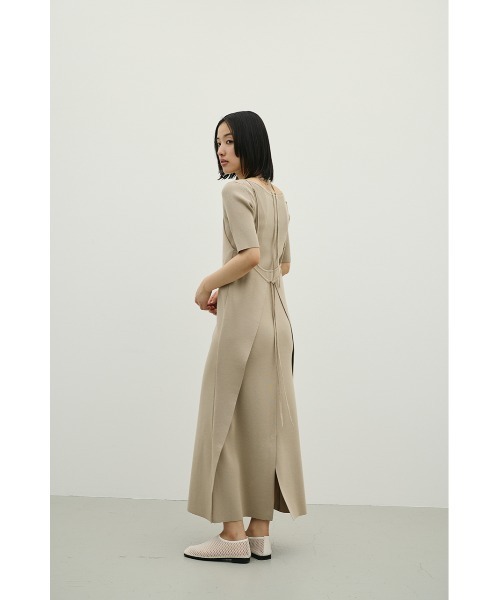 STYLEMIXER(スタイルミキサー)の「2ピースラップキャミワンピース(ワンピース・レディース・ベージュ/ブラック/グリーン・MEDIUM/SMALL)」の9枚目の写真