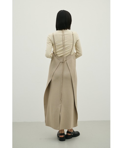 STYLEMIXER(スタイルミキサー)の「2ピースラップキャミワンピース(ワンピース・レディース・ベージュ/ブラック/グリーン・MEDIUM/SMALL)」の14枚目の写真