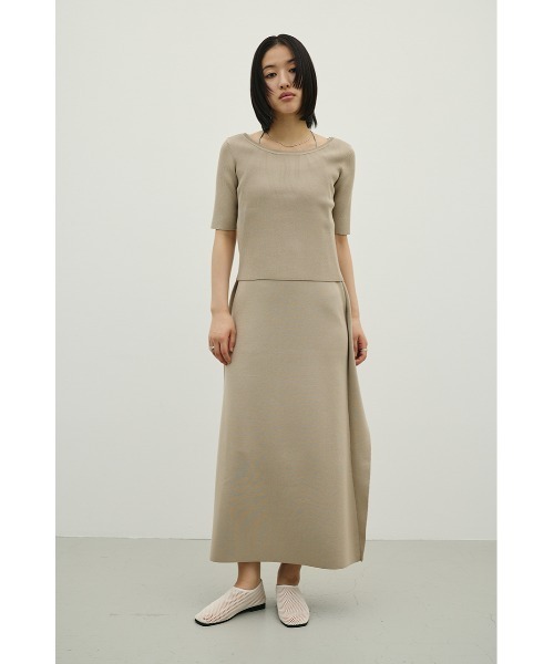 STYLEMIXER(スタイルミキサー)の「2ピースラップキャミワンピース(ワンピース・レディース・ベージュ/ブラック/グリーン・MEDIUM/SMALL)」の15枚目の写真