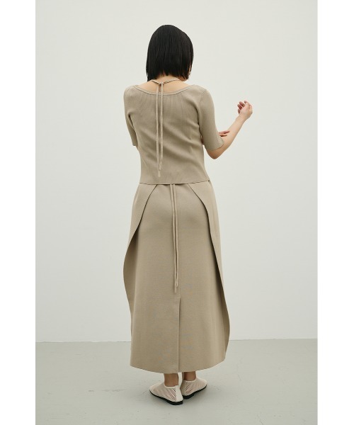 STYLEMIXER(スタイルミキサー)の「2ピースラップキャミワンピース(ワンピース・レディース・ベージュ/ブラック/グリーン・MEDIUM/SMALL)」の17枚目の写真