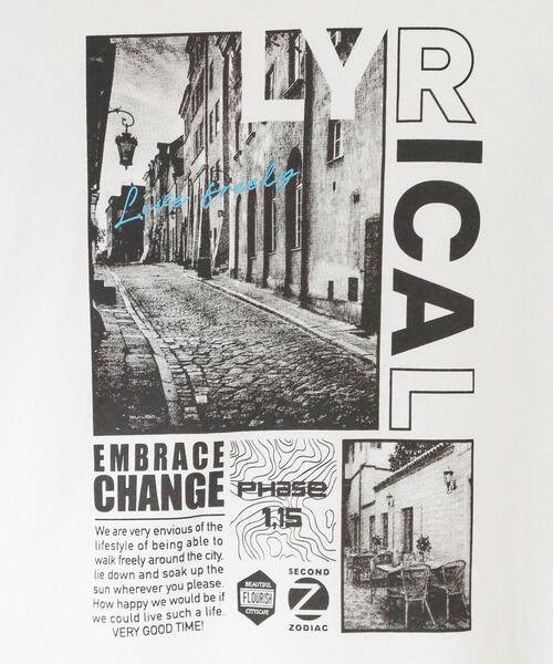THE SHOP TK (ザ ショップ ティーケー )の「【夏コーデの主役に】グラフィックコットン半袖Tシャツ CAT/LANDSCAPE(Tシャツ/カットソー・メンズ・ホワイト系8/グリーン系5/ライトグレー/オフホワイト・02/03/04)」の20枚目の写真