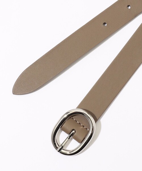 Anderson's（アンダーソンズ）の「Anderson’ｓ レザーベルト（ベルト・レディース・グレー/ブラック・FREE）」の5枚目の写真