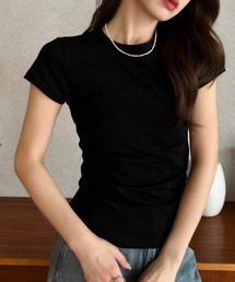 【Eclat one】コンパクトシルエット 半袖Tシャツ