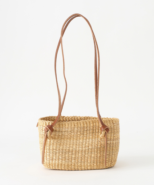 IENA（イエナ）の「MUUN/ムーニュ MINI ZORRO バッグ MZOR_COT_NTAECT（ショルダーバッグ・レディース・ベージュ・FREE）」の4枚目の写真