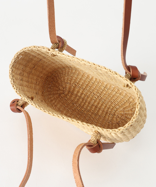 IENA（イエナ）の「MUUN/ムーニュ MINI ZORRO バッグ MZOR_COT_NTAECT（ショルダーバッグ・レディース・ベージュ・FREE）」の5枚目の写真